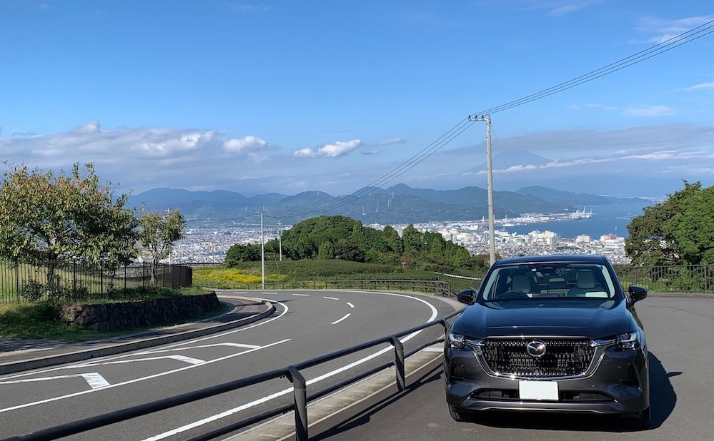 車の写真撮影スポット：日本平（静岡県静岡市）