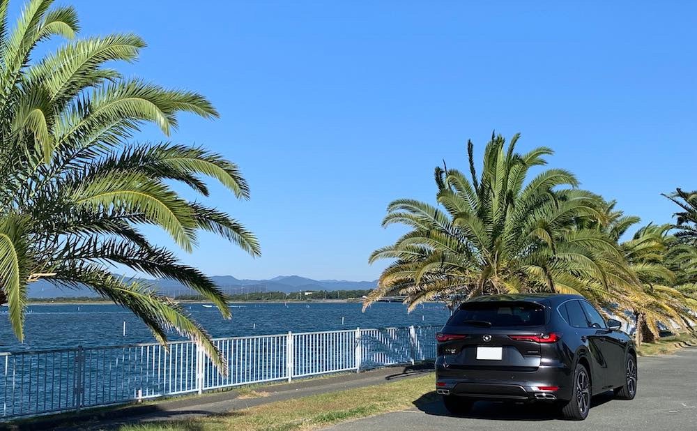 車の写真撮影スポット:浜名湖(静岡県浜松市)