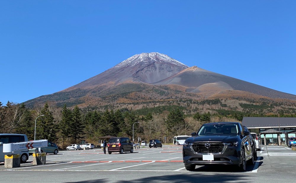 車の写真撮影スポット：水ケ塚公園（静岡県裾野市）