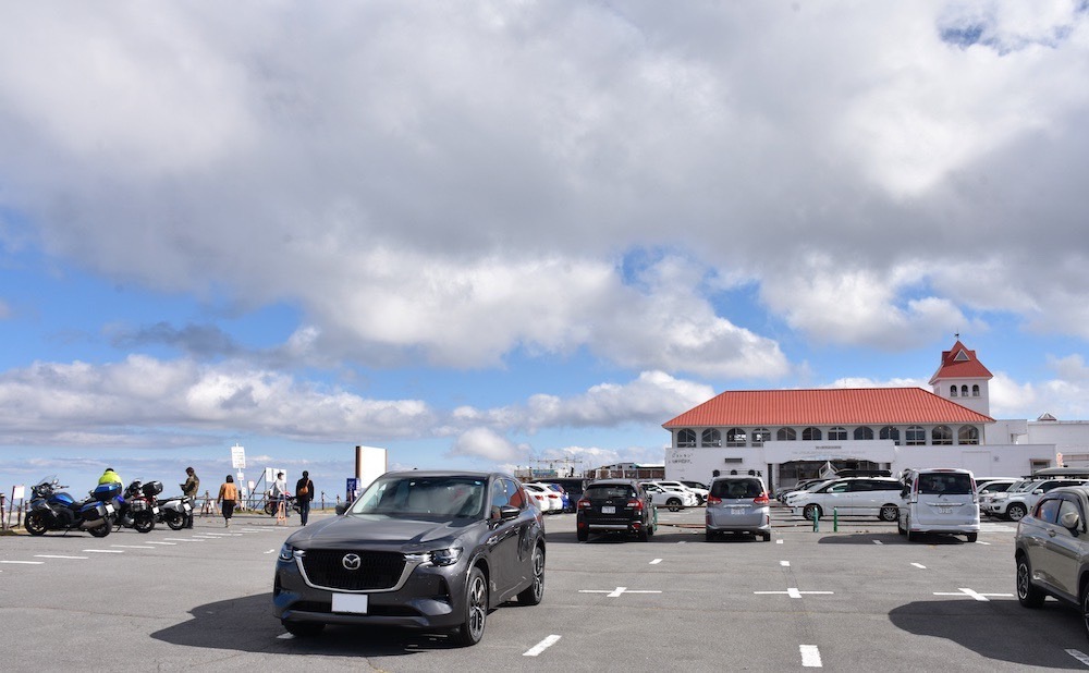 車の写真撮影スポット：美ヶ原高原（長野県上田市）