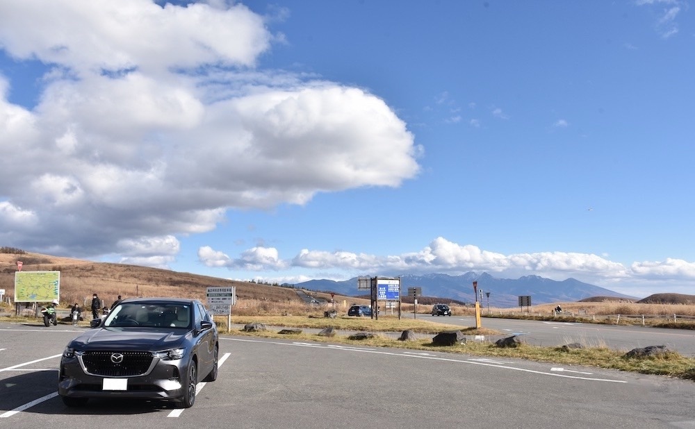 車の写真撮影スポット：霧ヶ峰ビーナス（長野県諏訪市）