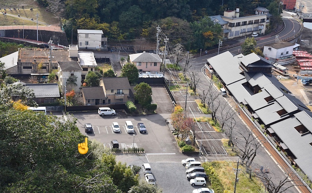 車の写真撮影スポット：犬山城（愛知県犬山市）