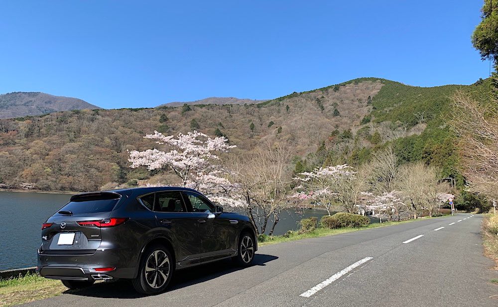 車の写真撮影スポット:田貫湖(静岡県富士宮市)