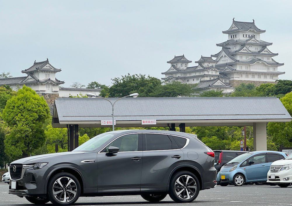 車の写真撮影スポット：姫路城（兵庫県姫路市）