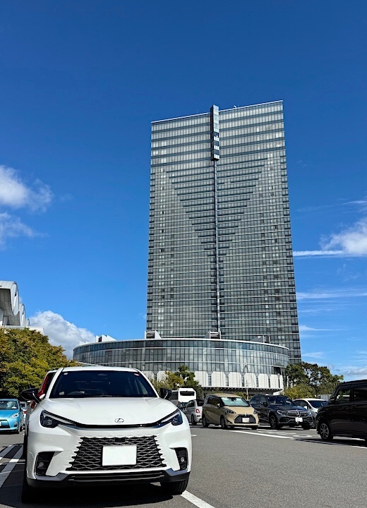 車の写真撮影スポット：びわ湖大津プリンスホテル（滋賀県大津市）