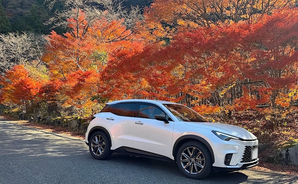 車の写真撮影スポット：梅ヶ島（静岡県静岡市）
